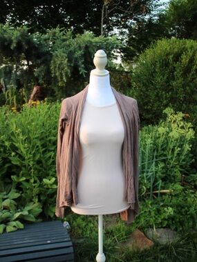Icebreaker Brown Knit Sweater Cardigan